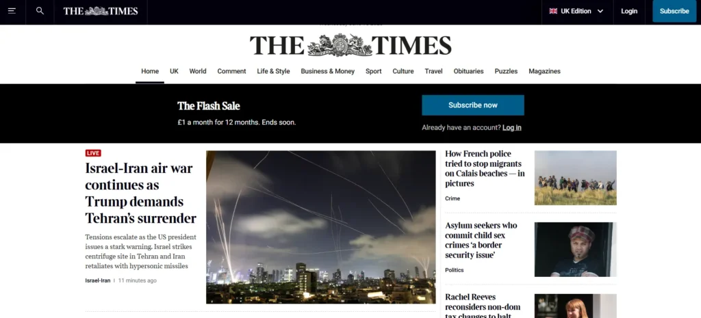 the times