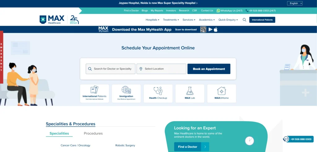 MAXHEALTHCAREE