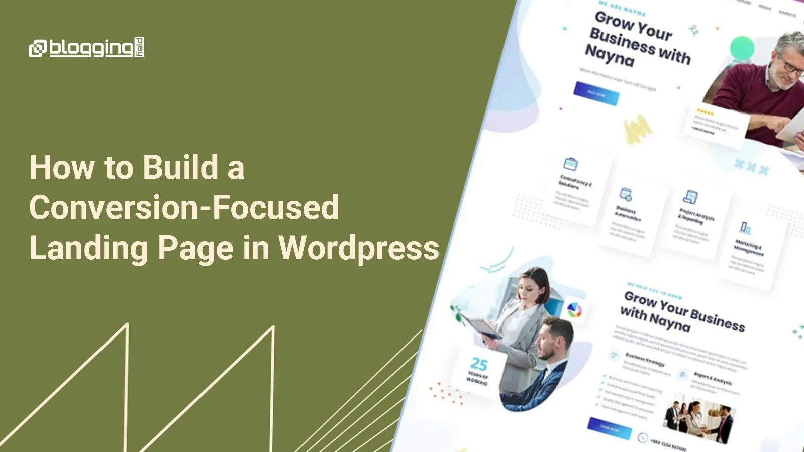 landing page