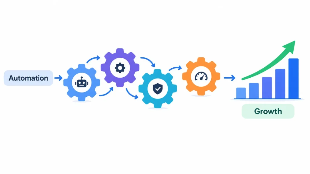 Business process automation helping build scalable business systems